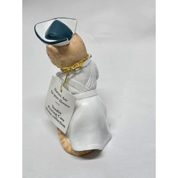 Hamilton Tender Purring Care NURSE Collection Nurses Are Su-purr Heroes Figurine - Picture 4 of 10